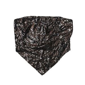 Y2K Shimmery Tube Top (L)